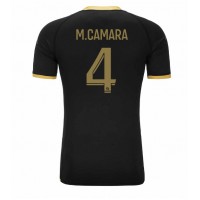 Camisa de Futebol AS Monaco Mohamed Camara #4 Equipamento Secundário 2023-24 Manga Curta
